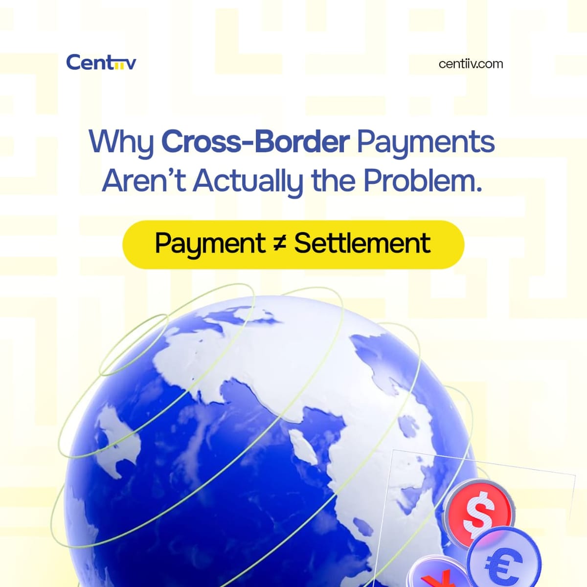 A image showing cross-border payments isn't the issue